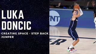Luka Doncic (Creating Space) Step Back Jumper!
