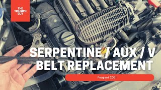 DIY Peugeot 208 Serpentine Belt Replacement - Step-by-Step Guide