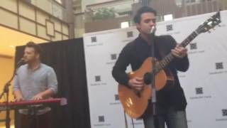 Kris Allen Somethin' About Christmas Morning Danbury Fair Mall Nov 2016