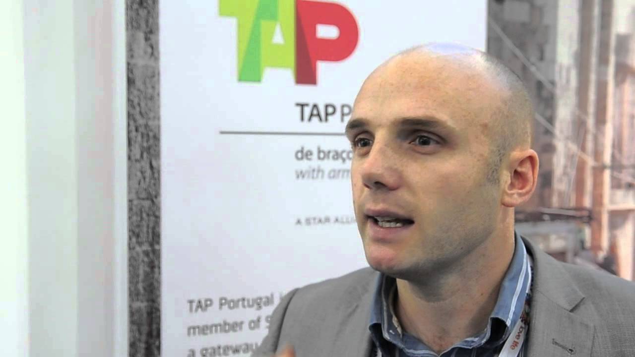 Simon Forster, UK marketing co-ordinator, TAP Portugal @ WTM 2012