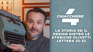 Olivetti lettera 22 - lettera 32: design and history