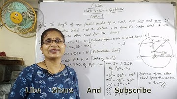 Class 9 || Ch-10 || Circles | Ex-10.6 - Optional | Q.no.3 | NCERT | Math