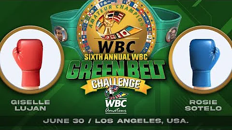 Giselle Lujan vs Rosie Sotelo, WBC Green Belt Chal...