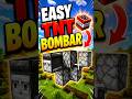 Easy TNT Bombar 💥 | #minecraft #minecraft #tntCannon # Minecraft short