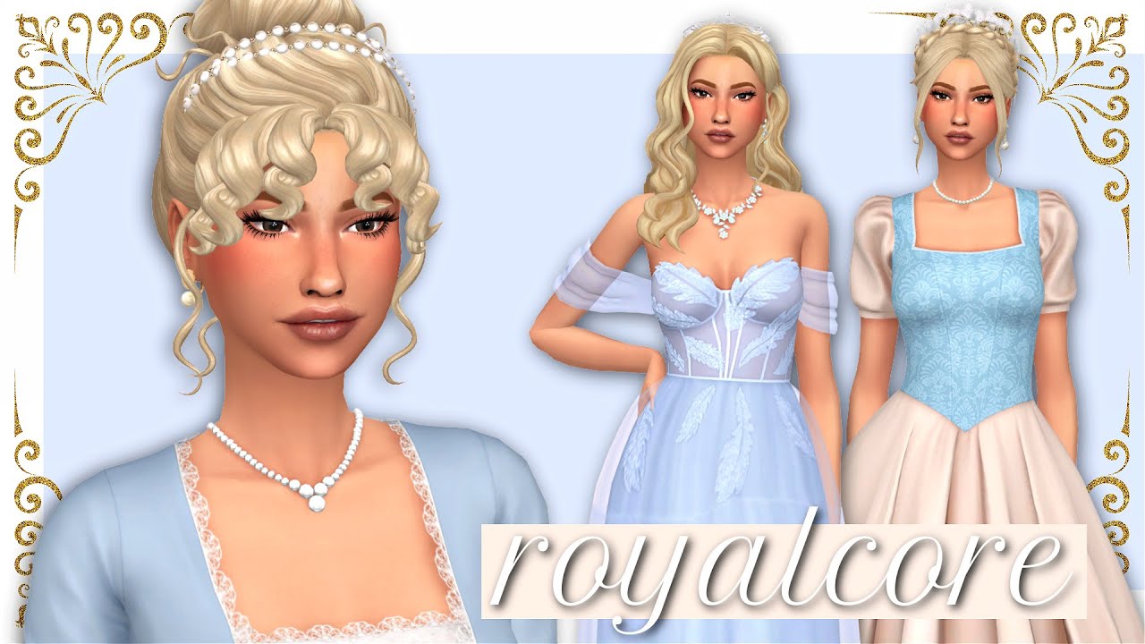 BEST ROYALCORE CC | Sims 4 Custom Content Showcase (Maxis Match) - Sims