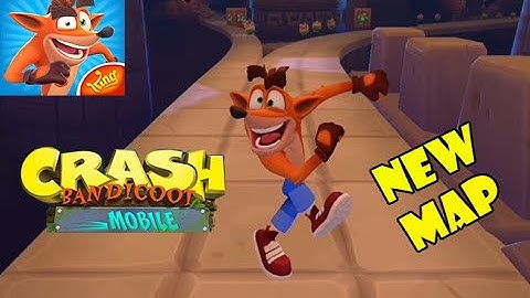CRASH BANDICOOT : ON THE RUN// TEMPLE RUINS  (NEW MAP) UNLOCK iOs, ANDROID GAMEPLAY