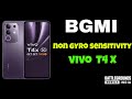 ZERO RECOIL SENSITIVITY FOR VIVO T4X # bgmi / pubg sensitivity vivo T4x