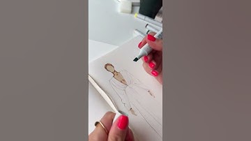 Copic markers 💕 #art #markers #artvideo #kagalovska #fashion #style #miami #magic #painting