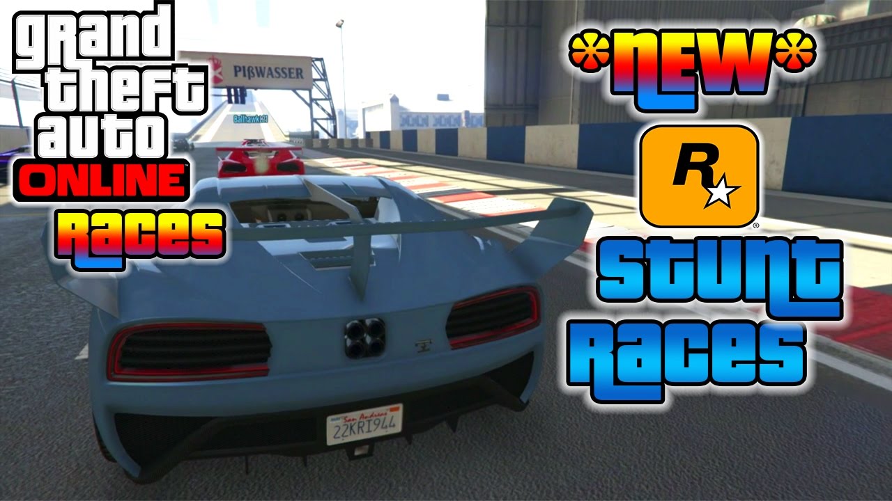 GTA Online Races: *NEW* ROCKSTAR STUNT RACES! | #14 (RE UPLOAD)