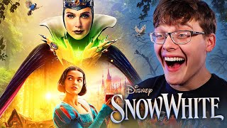 Celebrity DISNEY'S SNOW WHITE (2024) Official Trailer REACTION! Net Worth