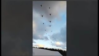 Russian Military Helicopters Flying Towards Ukraines Border