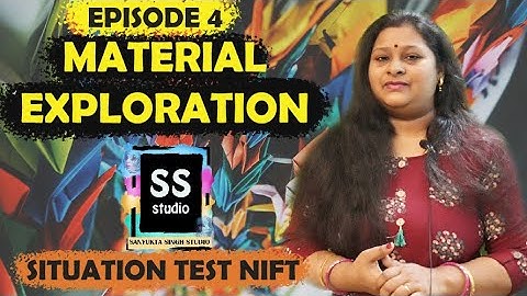 MATERIAL HANDLING FOR NIFT SITUATION TEST PREPARATION 2024
