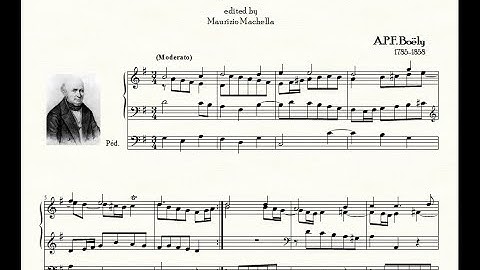Boëly A.P.F. (1785-1858):  Air de Noël " Vous qui désirez sans fin"  Op. 42 n.4