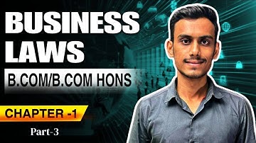 Indian Contract Act Lecture 3 |Chapter 1 Business Law | B.Com Prog/Hons.1st Year| Abhijeet Sir ❤️‍🔥