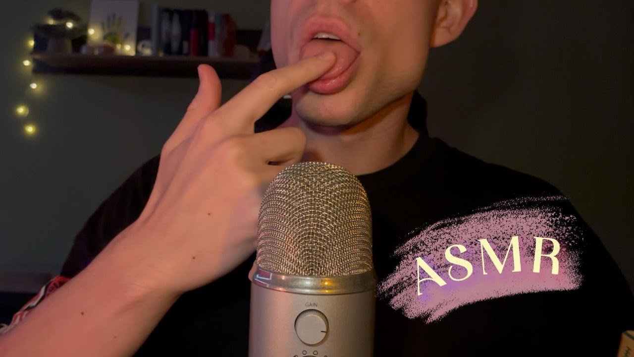 ASMR | Spit Painting & Wet Mouth Sounds 🎨