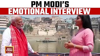 EXCLUSIVE: PM Modi Gets Emotional, Recalls 10Year Bond With Varanasi Before Nomination | Watch