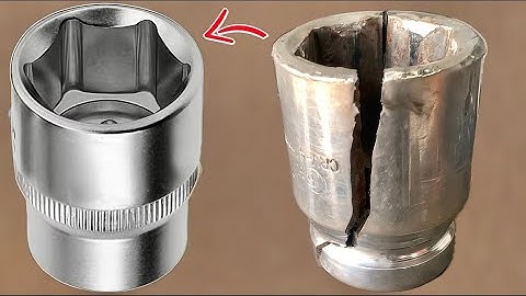 REVIVING DEAD TOOLS | Restoring a Broken Impact Socket to Full Strength”