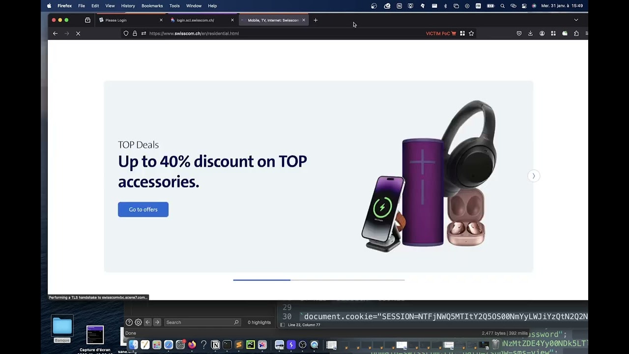 Multi-Step Process Hijacking via State Fixation Leading to Swisscom Main-Account Takeover
