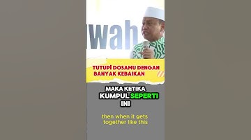 Ustad Dasad Latif -  Tutupi Dosamu Dengan Kebaikan