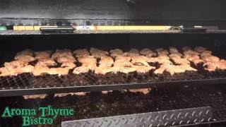 Our BBQ Smoker at Aroma Thyme, Hudson Valley. Catering on and off premise
