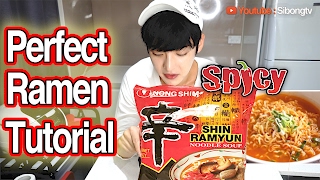 How to cook Korean ramen perfectly // 신라면 맛있게 끓이는 방법