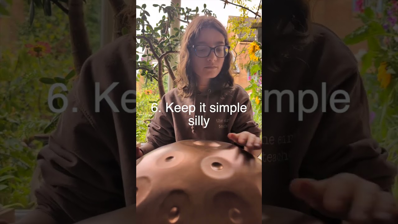 how to make a viral handpan video