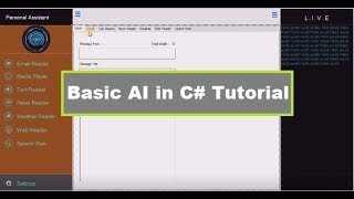 Basic AI in c# Creating Email Panel Part 3 tutorial lesson 11