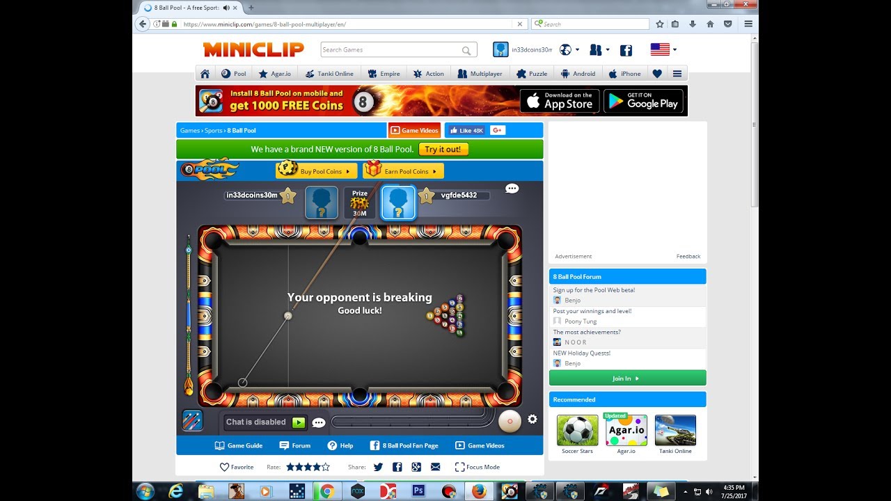 NEW 2017 NEW 8 ball pool coins trick 30M Method NEW 2017 NEW 8 ball pool coins trick 30M Method -