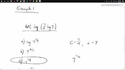 FE Civil Exam Review: Logarithms