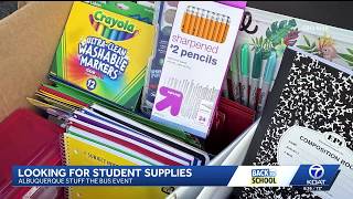 Albuquerque’s Stuff the Bus event aims to collect school supplies for students