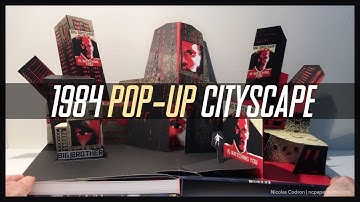 1984 Brutalist Cityscape Pop-up