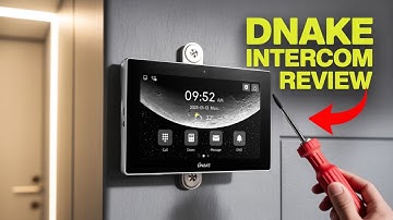Dnake Intercom Systeem Review & Installatie | Grote 10" Monitor met PoE