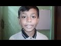 বন্ধু সম্পর্কে বলছে বলার চেষ্টা করছে।