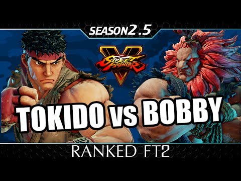 SFV Tokido AKUMA vs BobbySyoryuken RYU Season 2.5
