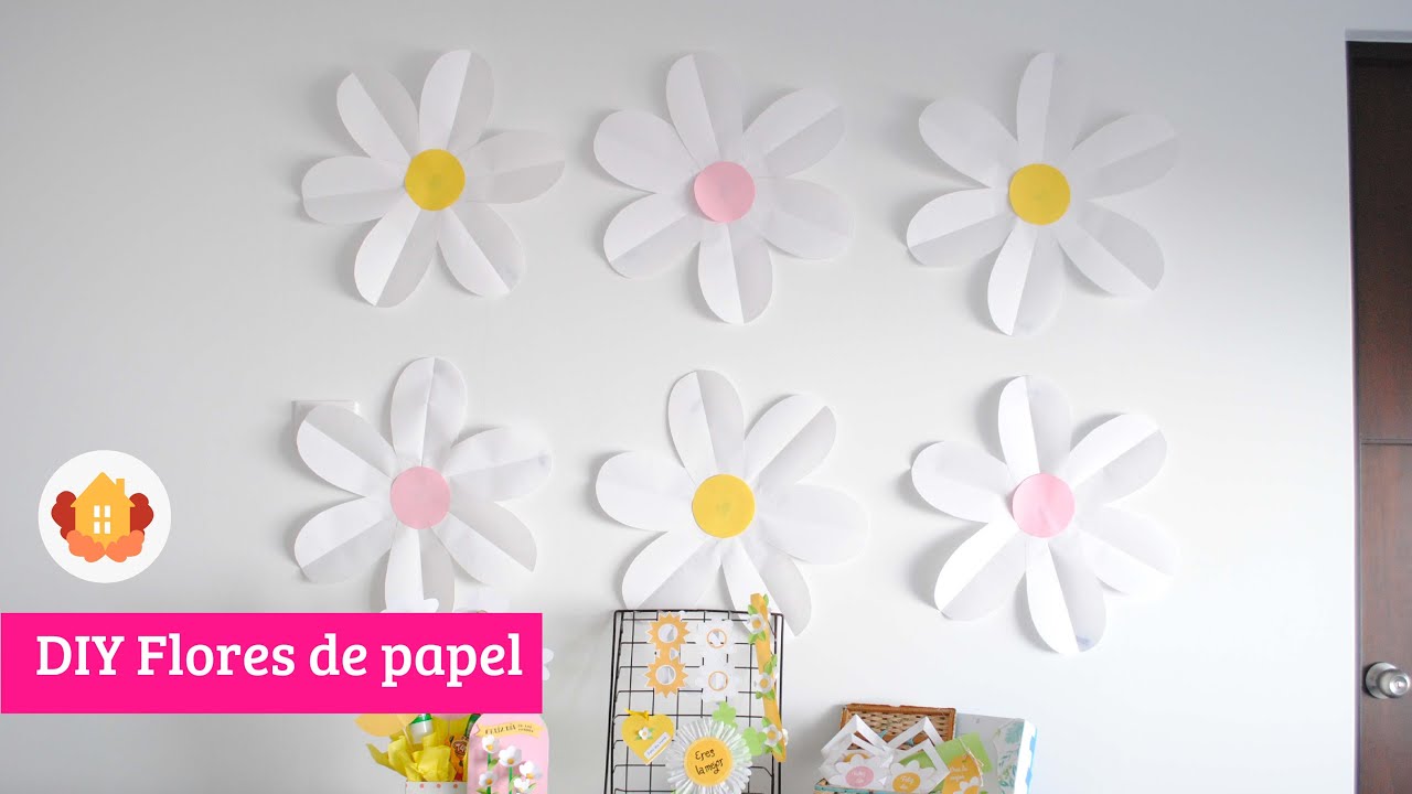 Cómo hacer flores de papel