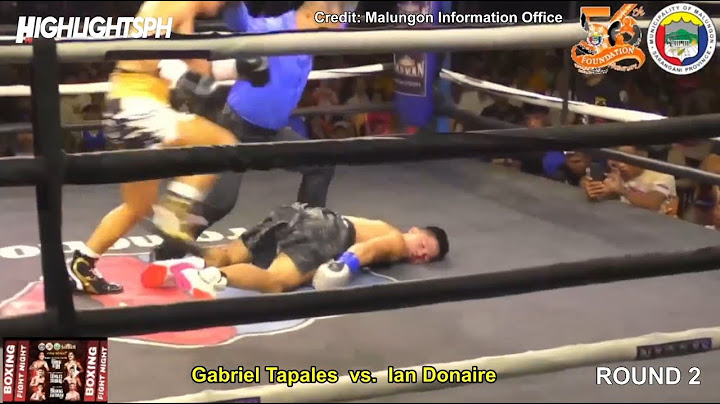 July 11, 2025: TAPALES Brutal na Pinabagsak si DONAIRE | Gabriel Tapales vs Ian Donaire - Full Fight