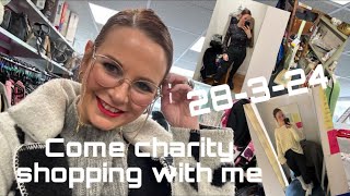 Real Life Vlogs Come Round The Uk Charity Shops With Me 28 March 2024 