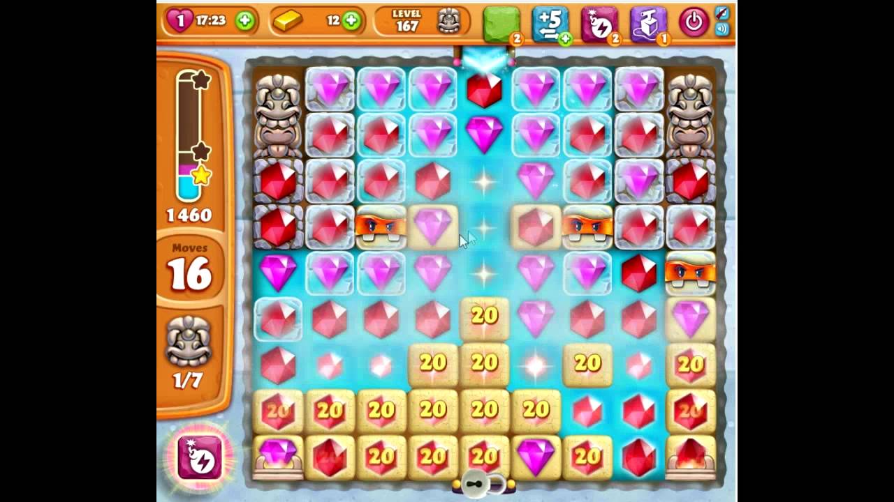 Diamond digger saga level 167 😈