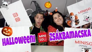 Halloweeni MINISO Zsákbamacska nyitás Poratkával | Magyar Barbi