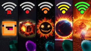 sun using with different WiFi in Minecraft be like