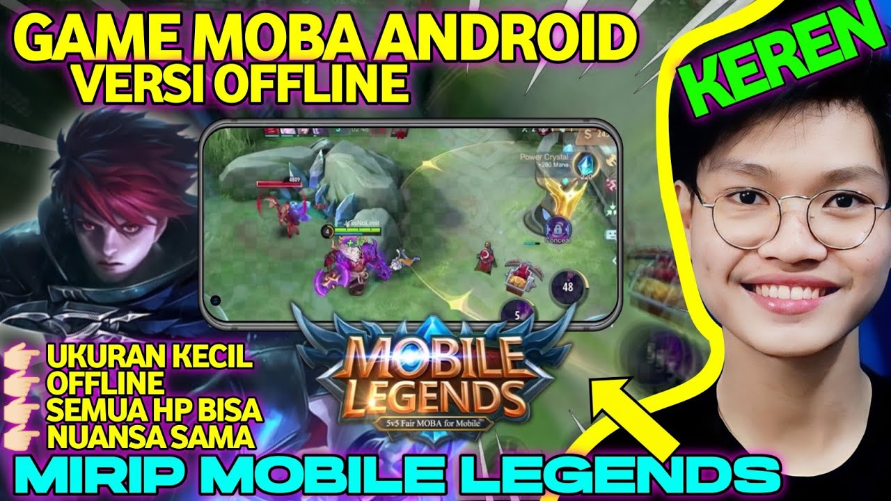 Game Mirip Mobile Legends Versi Offline! Ukurannya Kecil Banget! Cocok