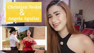 Christian Nodal, Angela Aguilar - Dime Cómo Quieres | REACTION