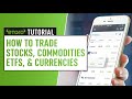 How To Trade Stocks, Commodities, ETFs & Currencies - eToro Tutorial