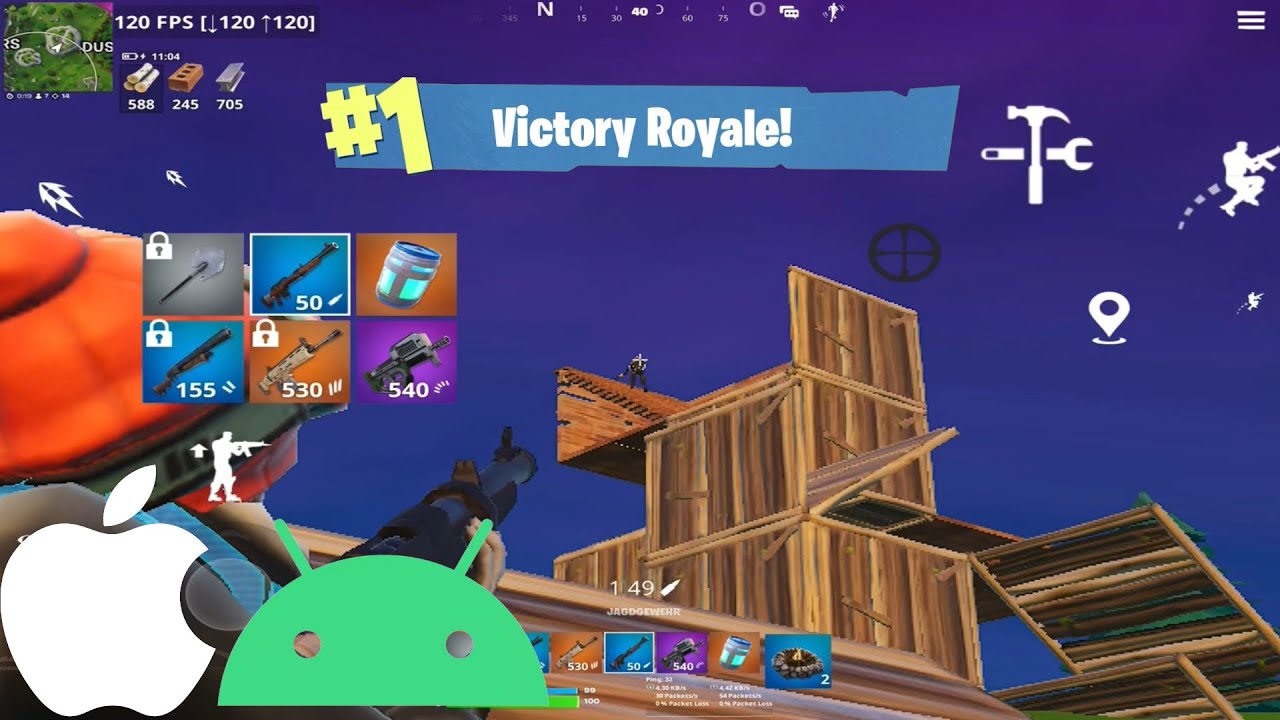 20 Bomb In OG Fortnite On Mobile (120FPS Gameplay)