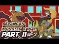 Monster tanah berhasil dikalahkan  serangan monster tanah part 11  animasi series vernalta