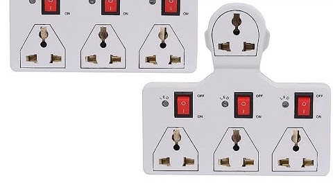 Digiway 4 Universal Socket 3 Switch Multi Plug Extension Board/Multiplug(Pack of 2) RS 249/-