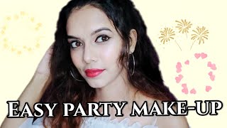 Easy party make-up look for teenagers/party make-up look#makeuplookforteenagers#makeupforbeginners