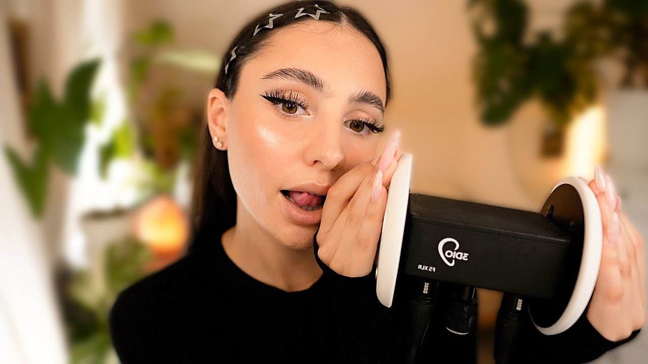 ASMR 5Ч влажные звуки рта ладонью 👄 Без разговоров 🤫