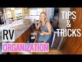 HOW TO ORGANIZE YOUR RV KITCHEN & MAIN LIVING AREA - FULL TIME RV FAMILY OF 6!