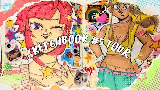 CHUNKY Sketchbook #5 tour!! ☆ Crk Fanart (May 2025 - August 2025)